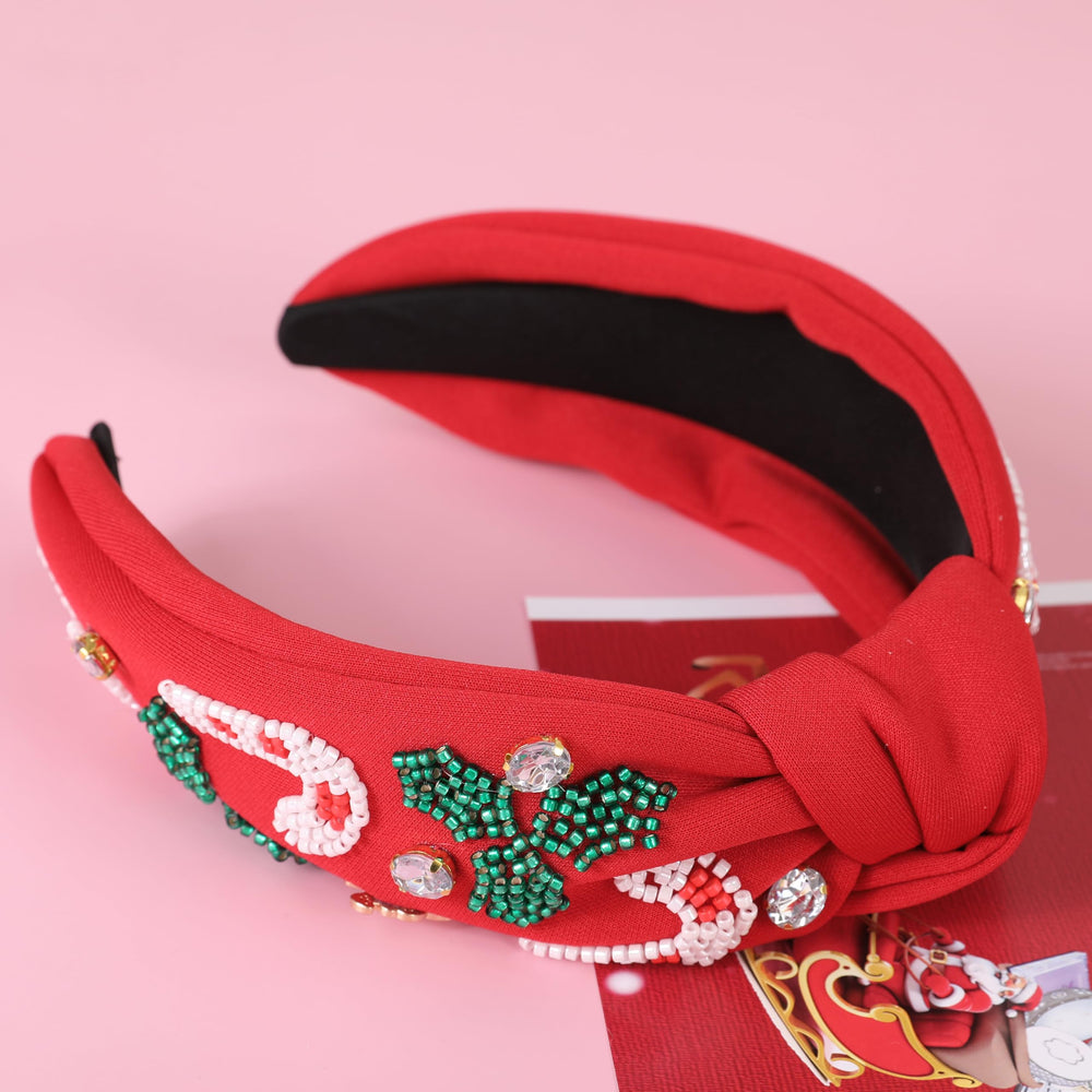 Gmmidea Christmas party headband wide for secure, stylish holiday looks.