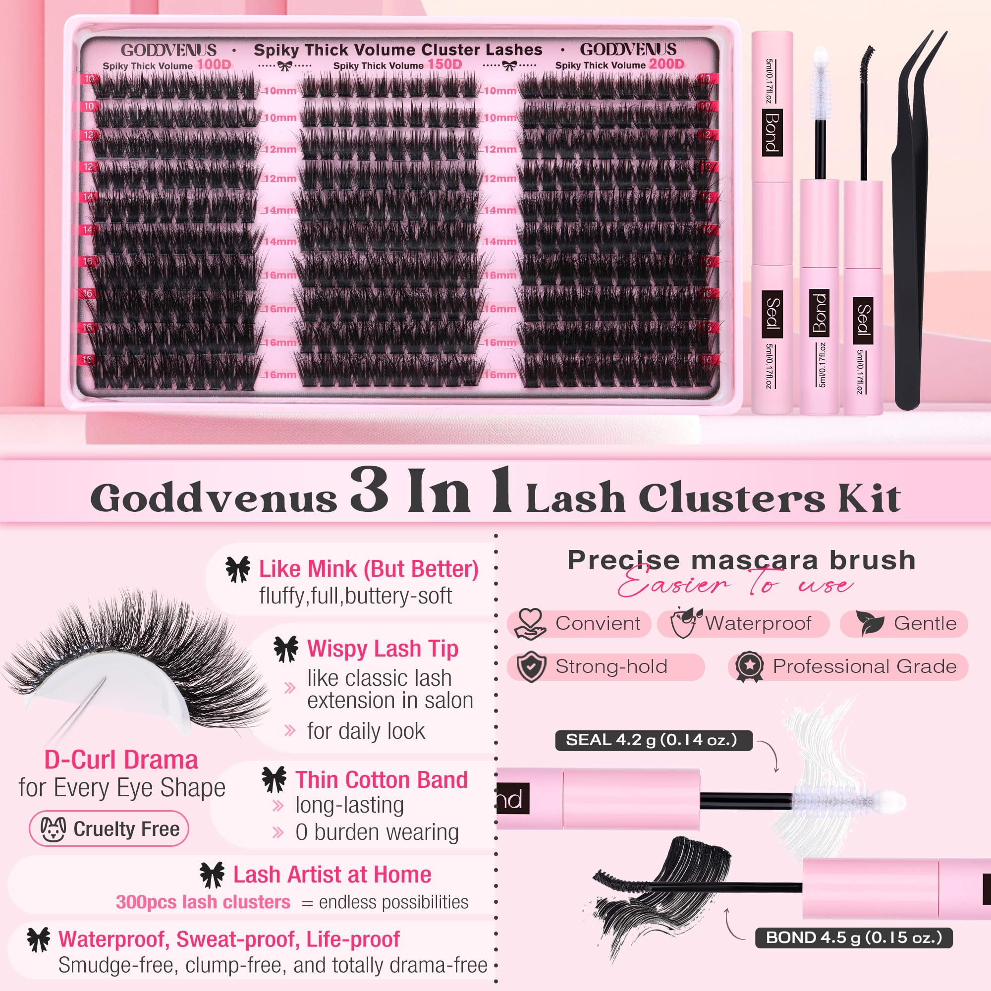 Goddvenus beginner-friendly bond-apply-seal steps promise simple, salon-like results at home.