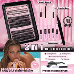 Goddvenus bottom lashes clusters for defined lower lash line
