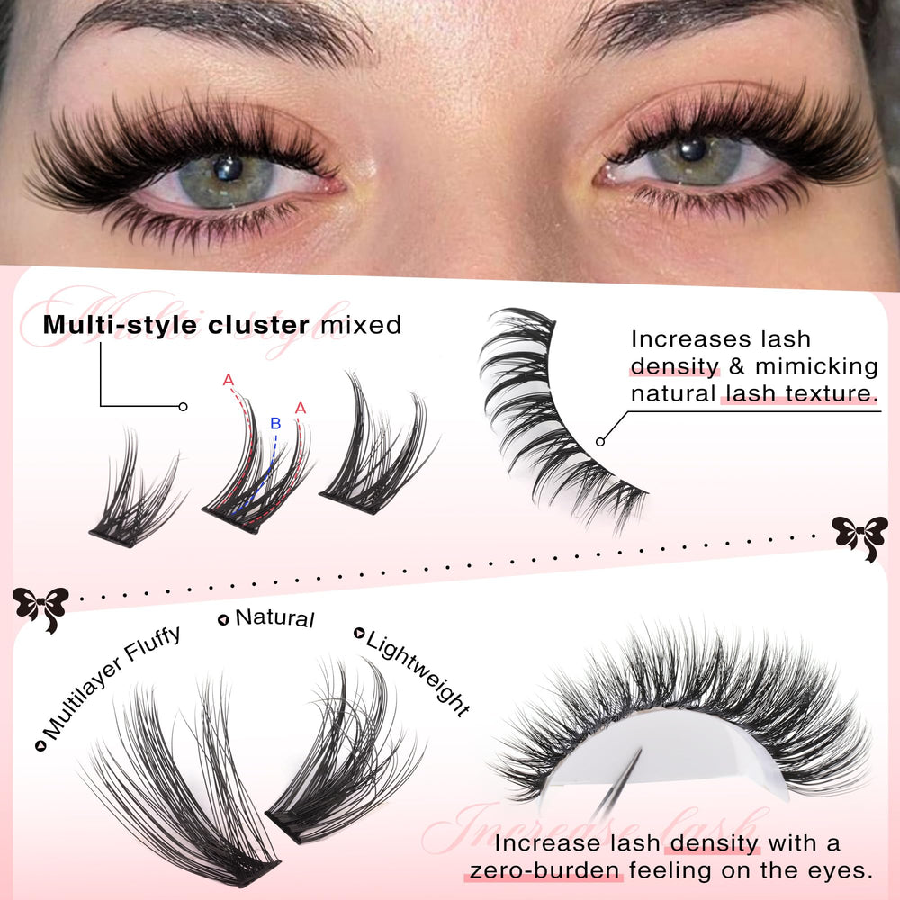Goddvenus C Curl lash extensions close-up with soft natural curl