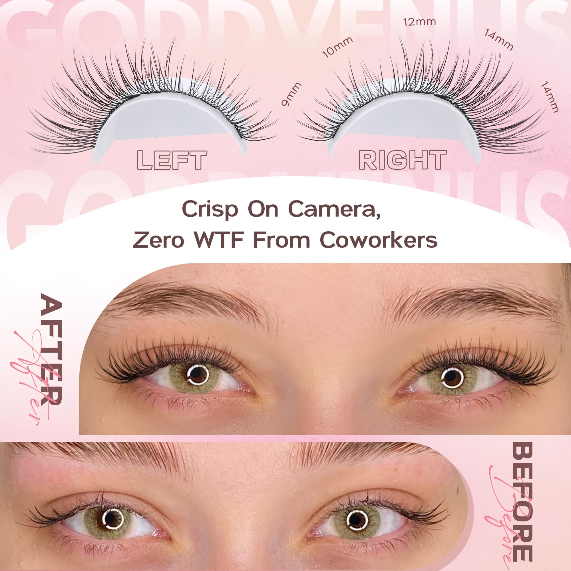 Goddvenus c curl clusters adapt to various vibes from everyday to events