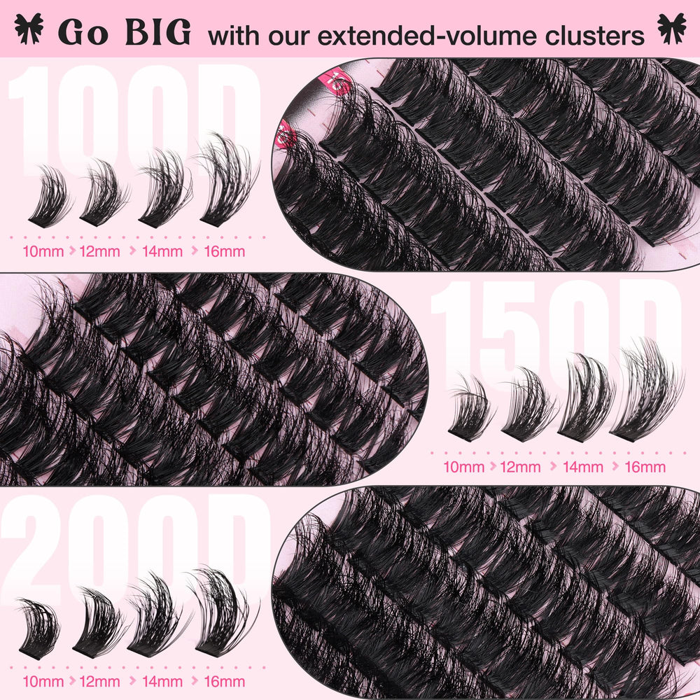 Goddvenus D-Curl wispy lashes application demo shows easy three-step use.