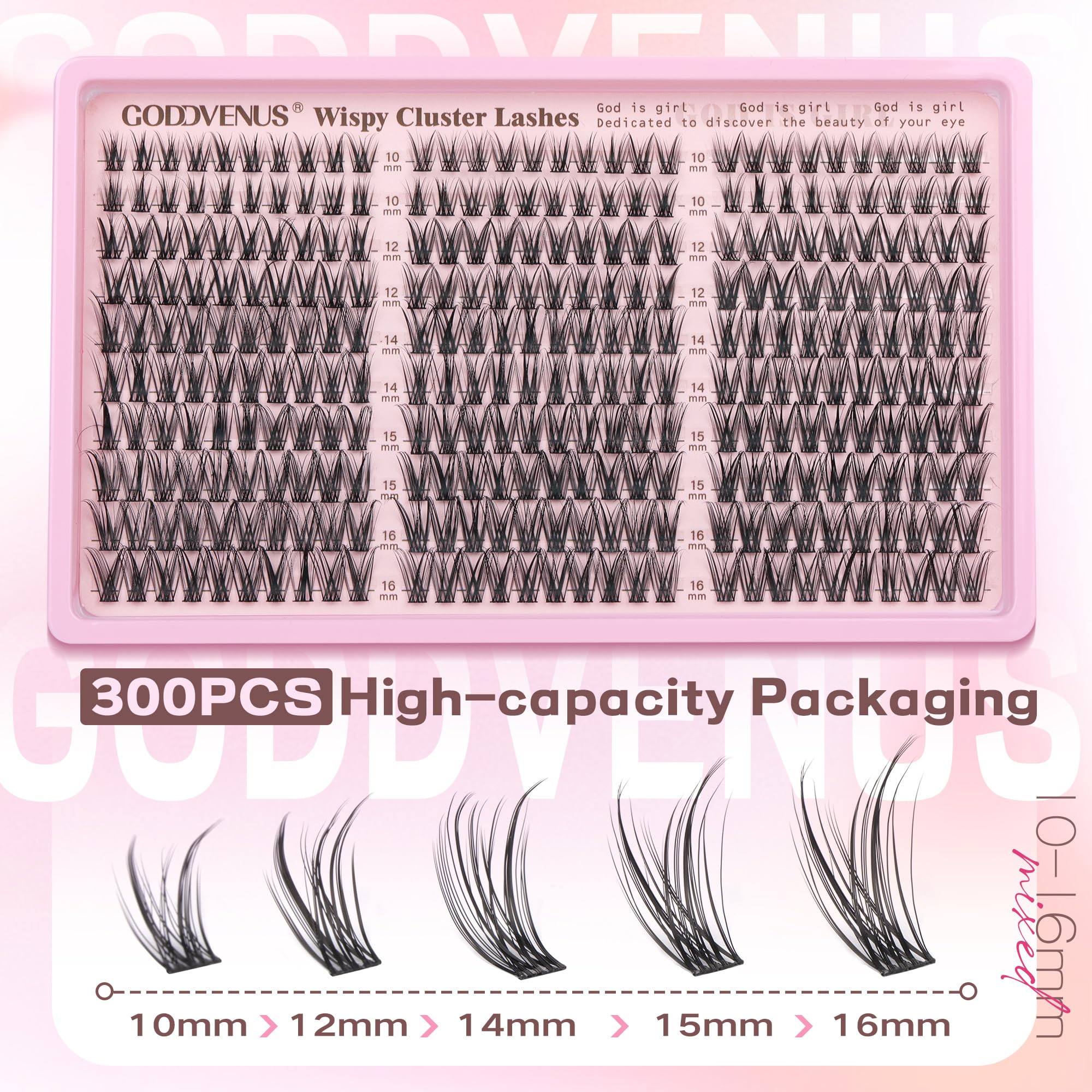 Goddvenus DIY lash tips for easy application