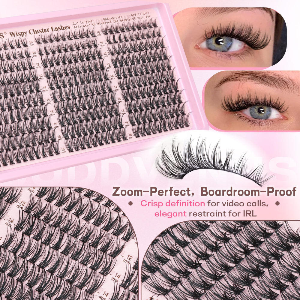 Goddvenus lash clusters beginner-friendly application helps DIY lash projects.