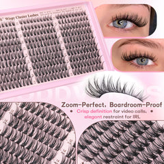 Goddvenus lash clusters beginner-friendly application helps DIY lash projects.