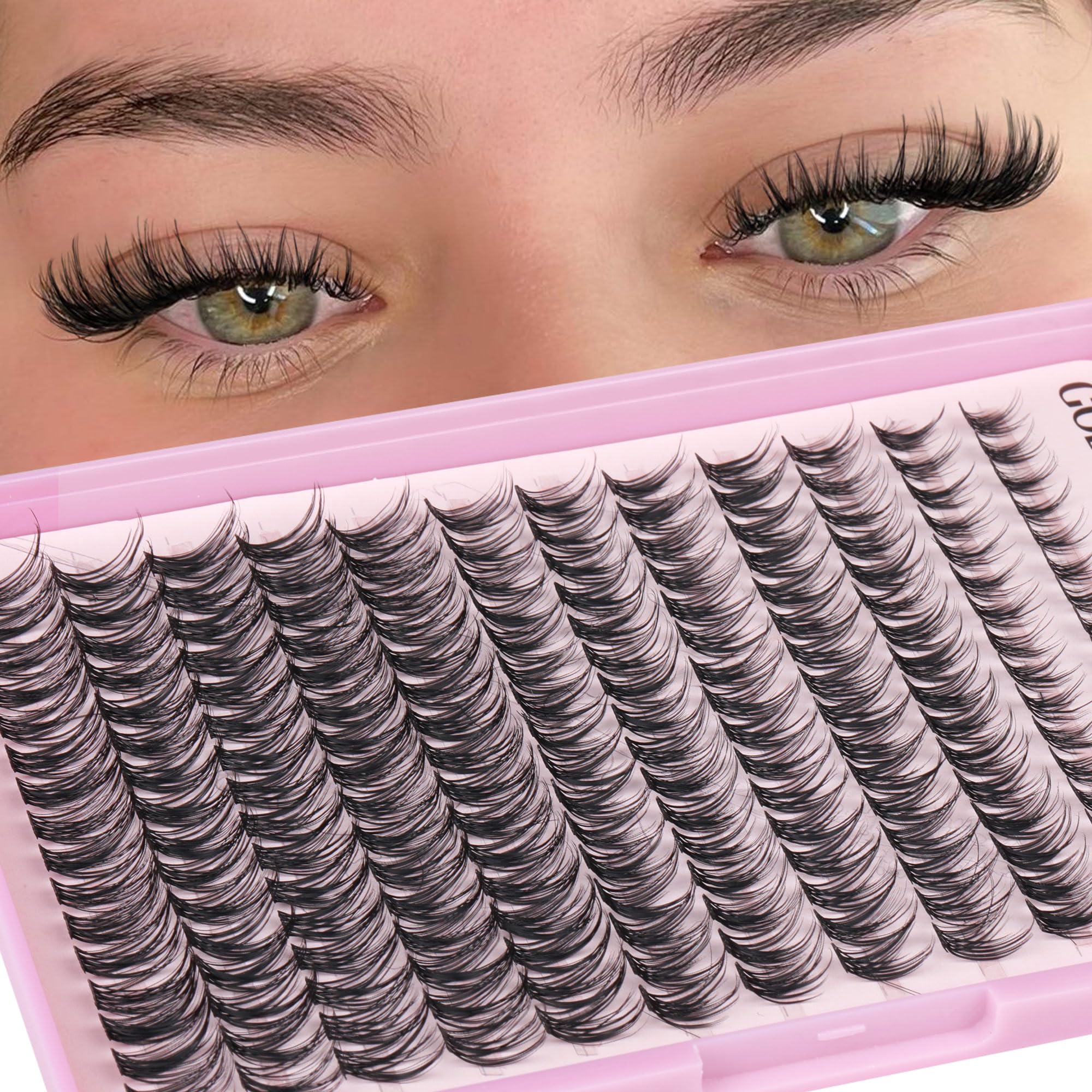 Goddvenus lash lengths 9-16mm— customize subtle to dramatic looks