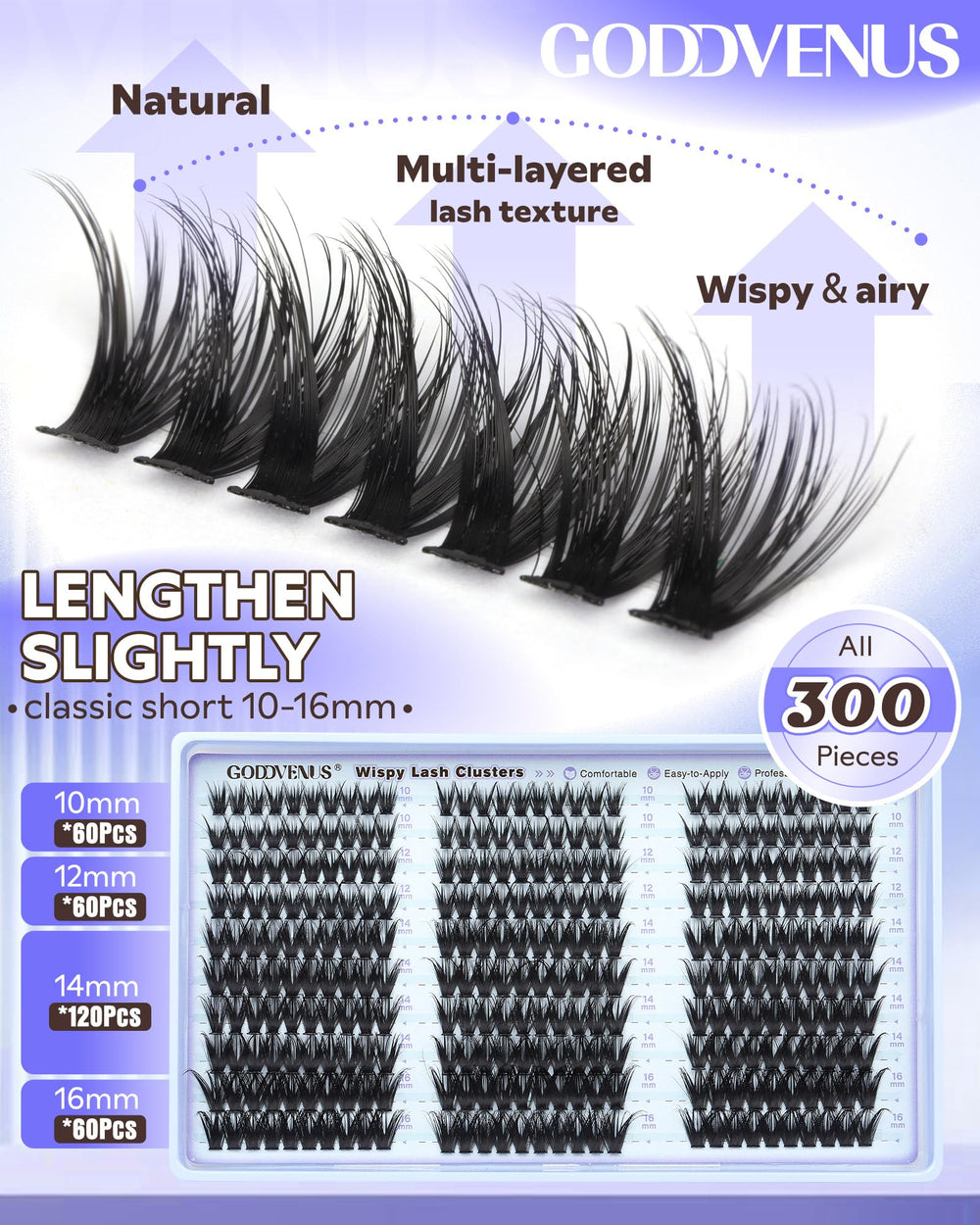 Goddvenus Lash Tweezers precise applicator for easy placement