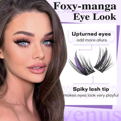 Goddvenus Manga Lash Cluster Kit DIY-friendly for at-home application