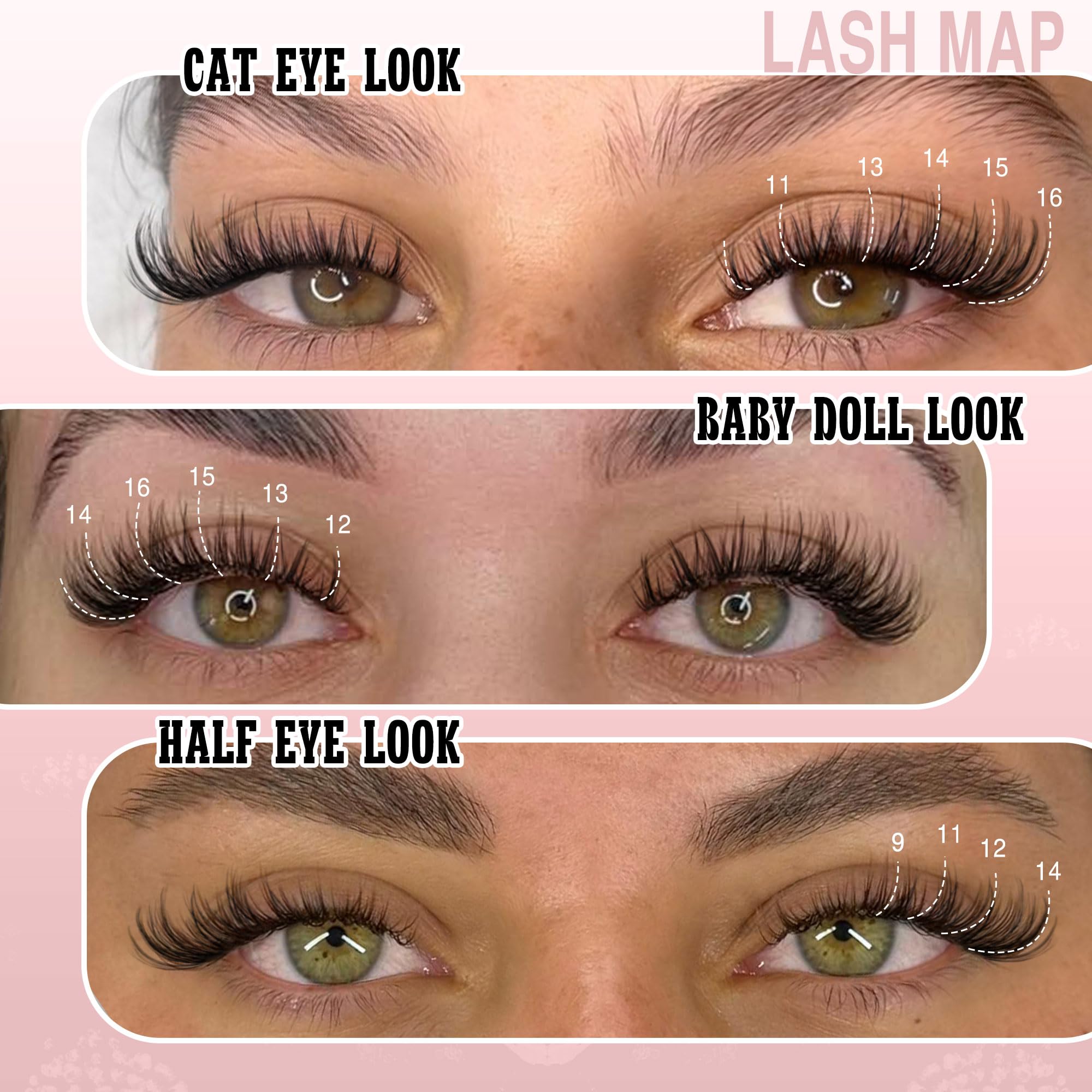 Goddvenus natural wispy look— blends with real lashes for everyday glamour