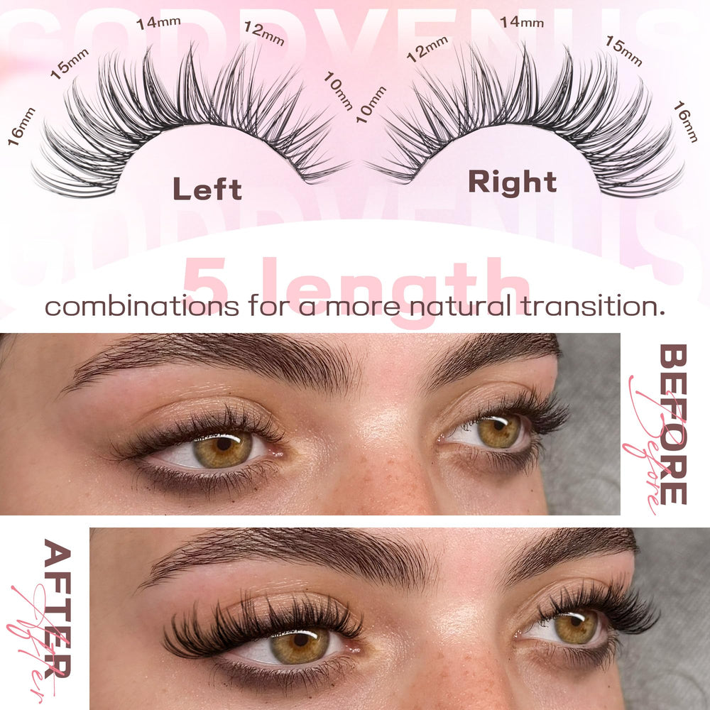 Goddvenus tweezers included for precise placement