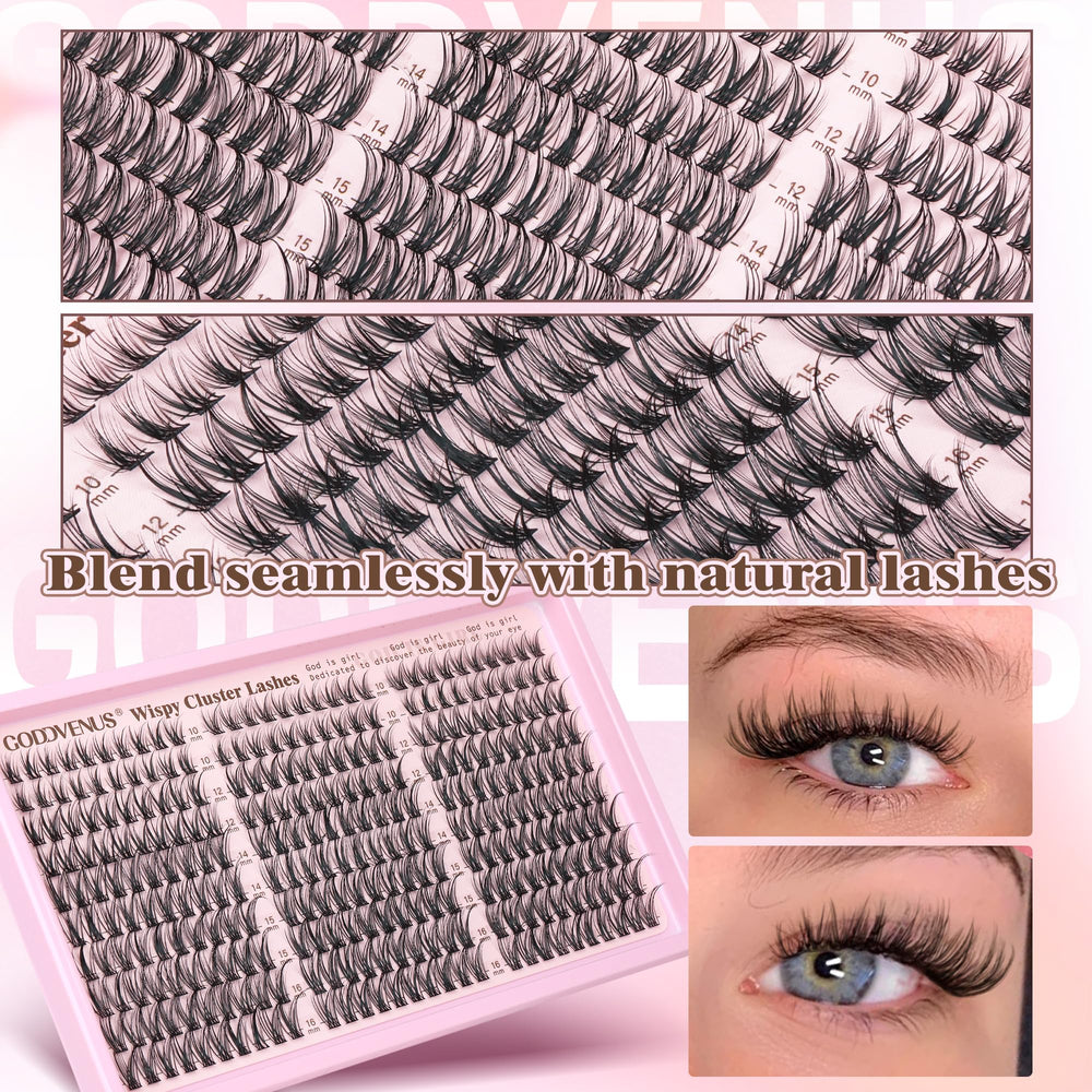 Goddvenus wispy clusters for daily wear or events