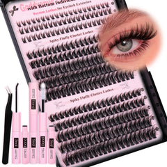 Goddvenus Wispy Lash Clusters Kit packaging for at-home salon-quality lashes