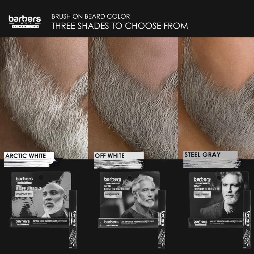 Godefroy Barbers Choice Silver Line twist-to-activate color for easy on-the-go use