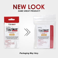 Godefroy Hair Color Kit small area application demonstrates easy color for tiny zones.