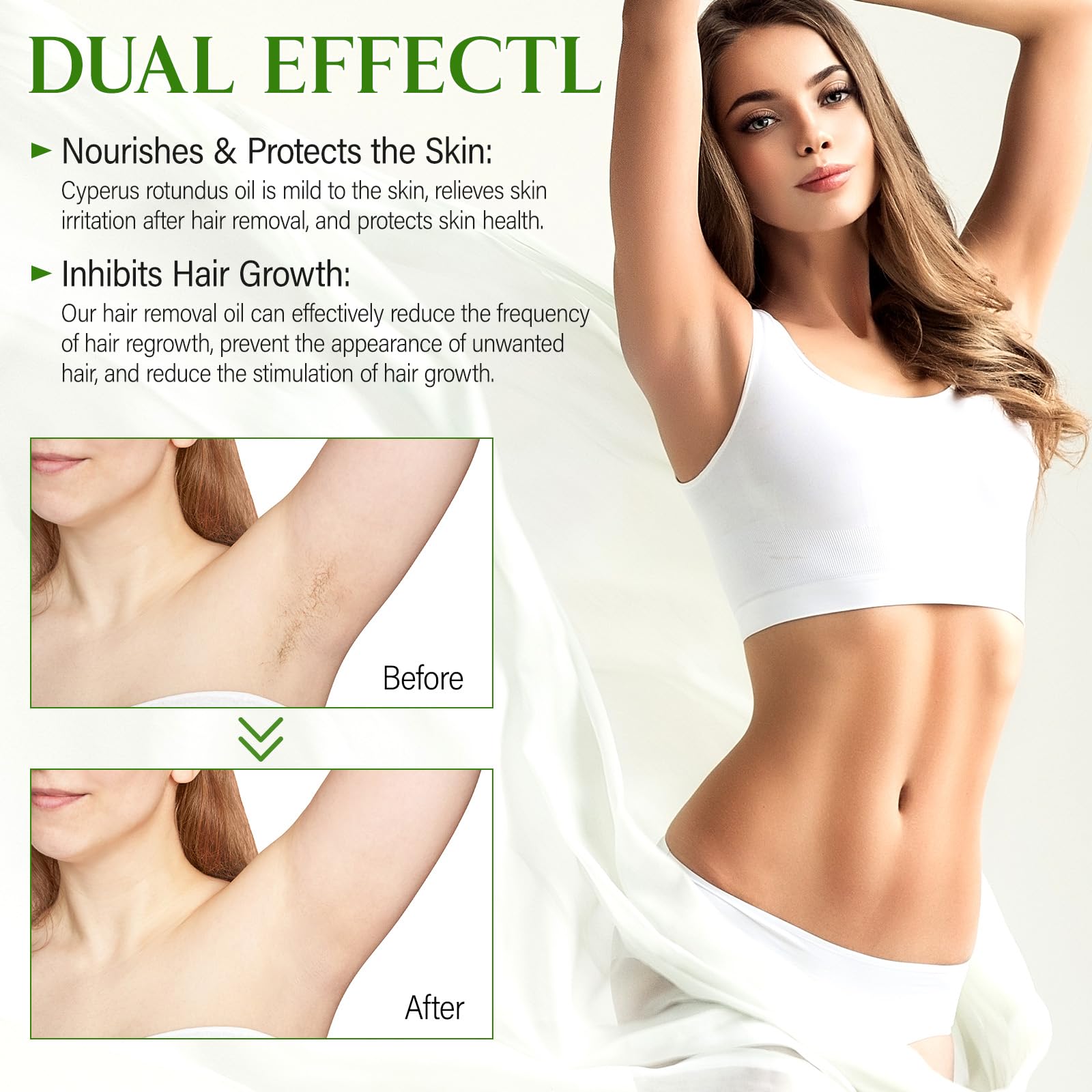 GOGIFTGO Cyperus Rotundus Oil application area shows targeted use