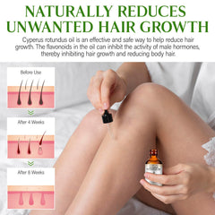 GOGIFTGO Cyperus Rotundus Oil packaging highlights natural ingredients