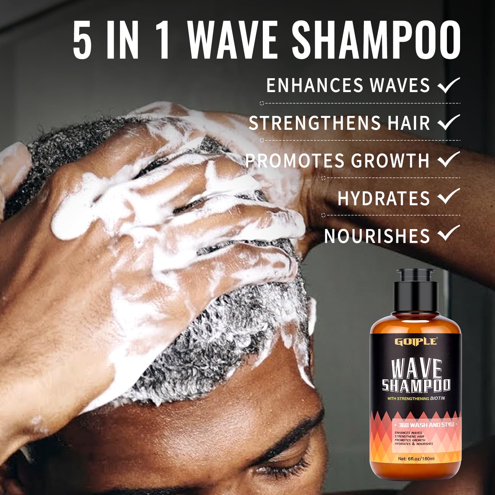 Goiple 360 Waves Kit packaging highlighting all-in-one wave maintenance
