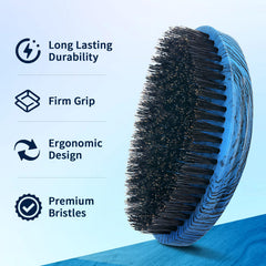 Goiple beech-mix bristles close-up highlighting durable boar-nylon blend.