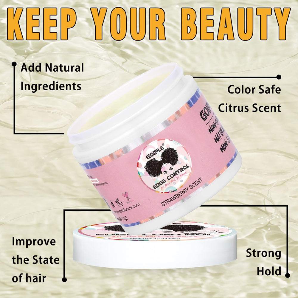 Goiple Braiding Gel demonstrates long-lasting hold for braids