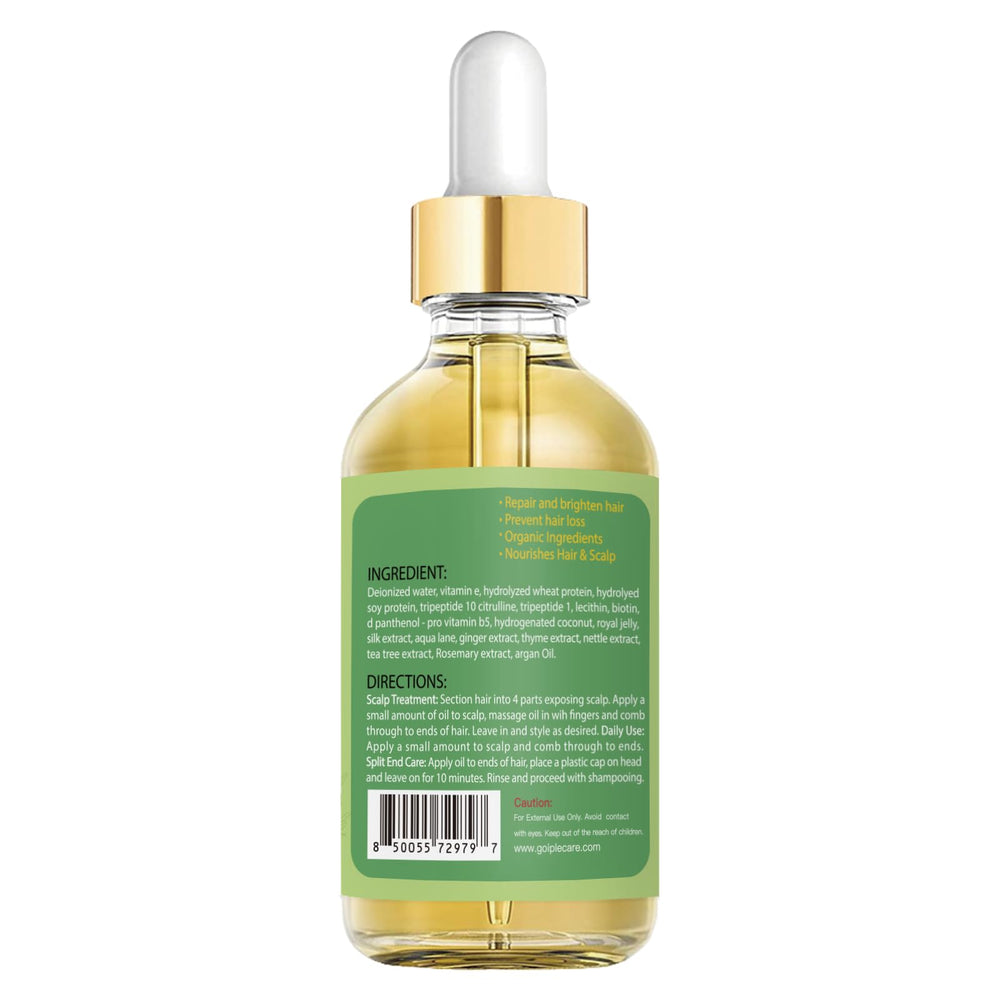 Goiple easy wash pomade removal demonstrates cleanser-friendly finish.