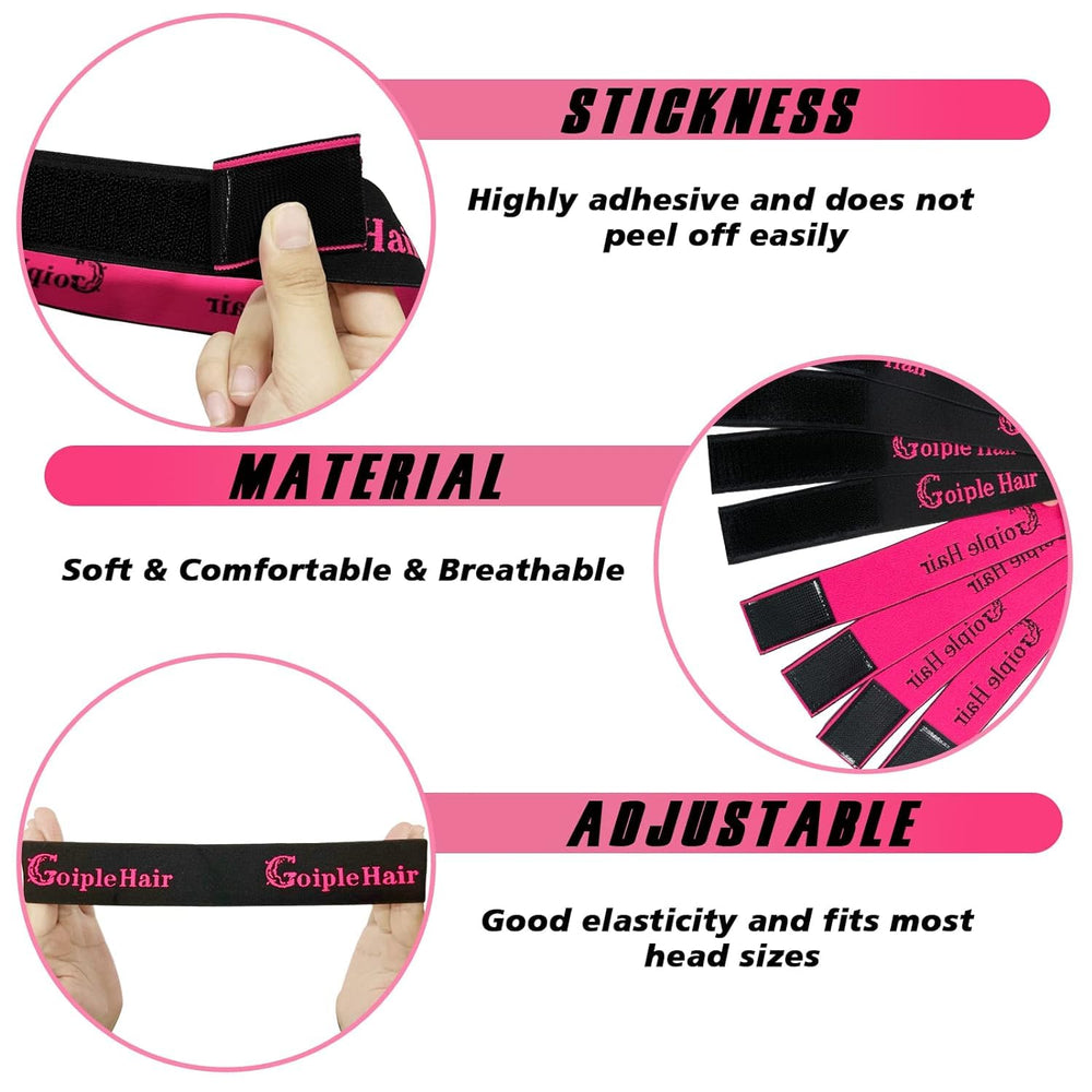 Goiple edge control wax is suitable for all hair types and textures.
