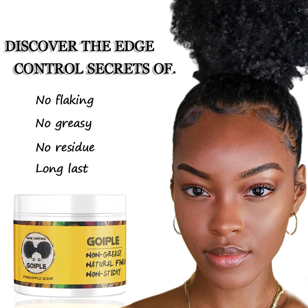 Goiple edge control wax scarf included adds styling convenience.