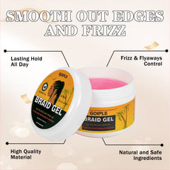 Goiple edge control image for smoothing edges with a lasting finish