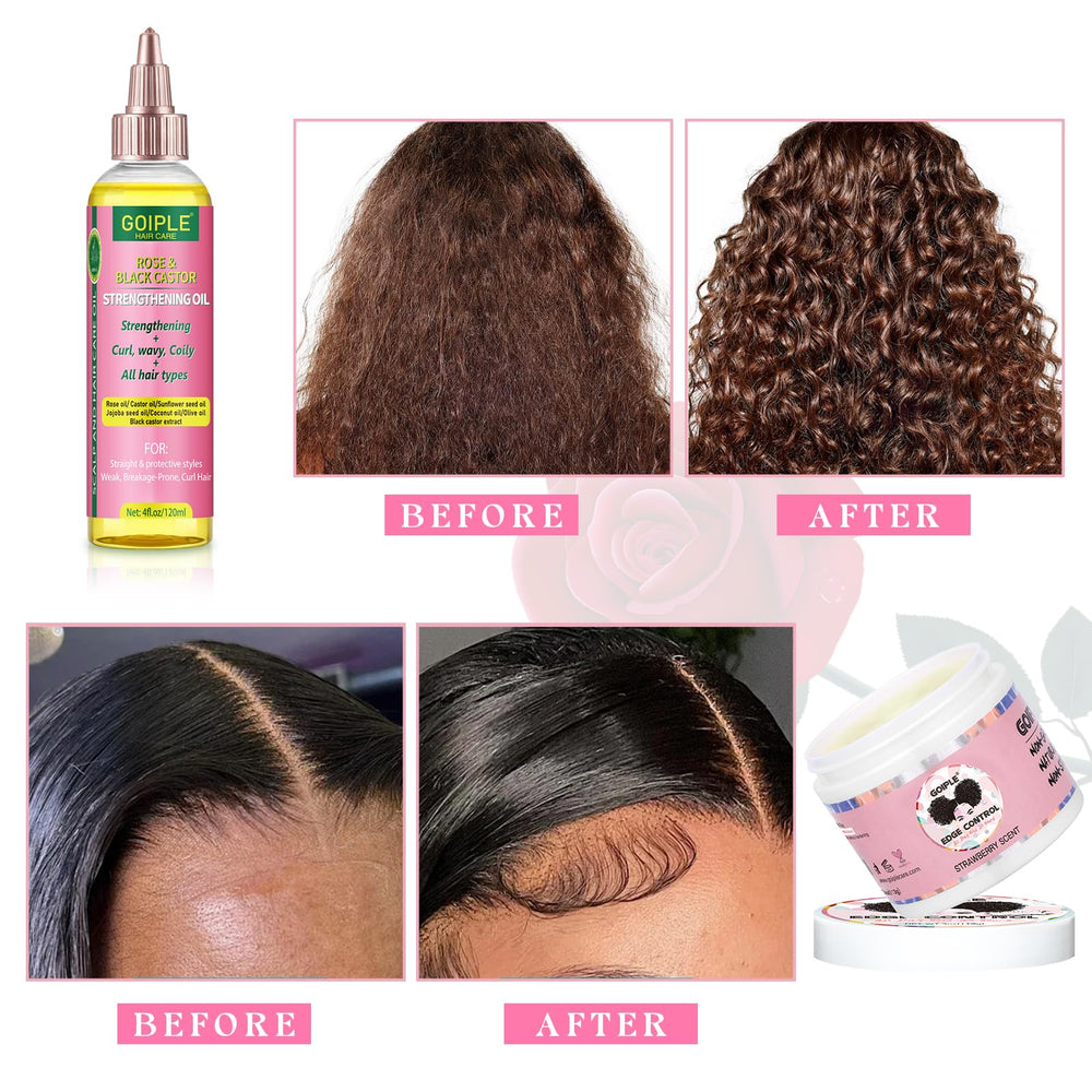 Goiple elastic wig bands used to secure a wig for a secure, comfortable fit.