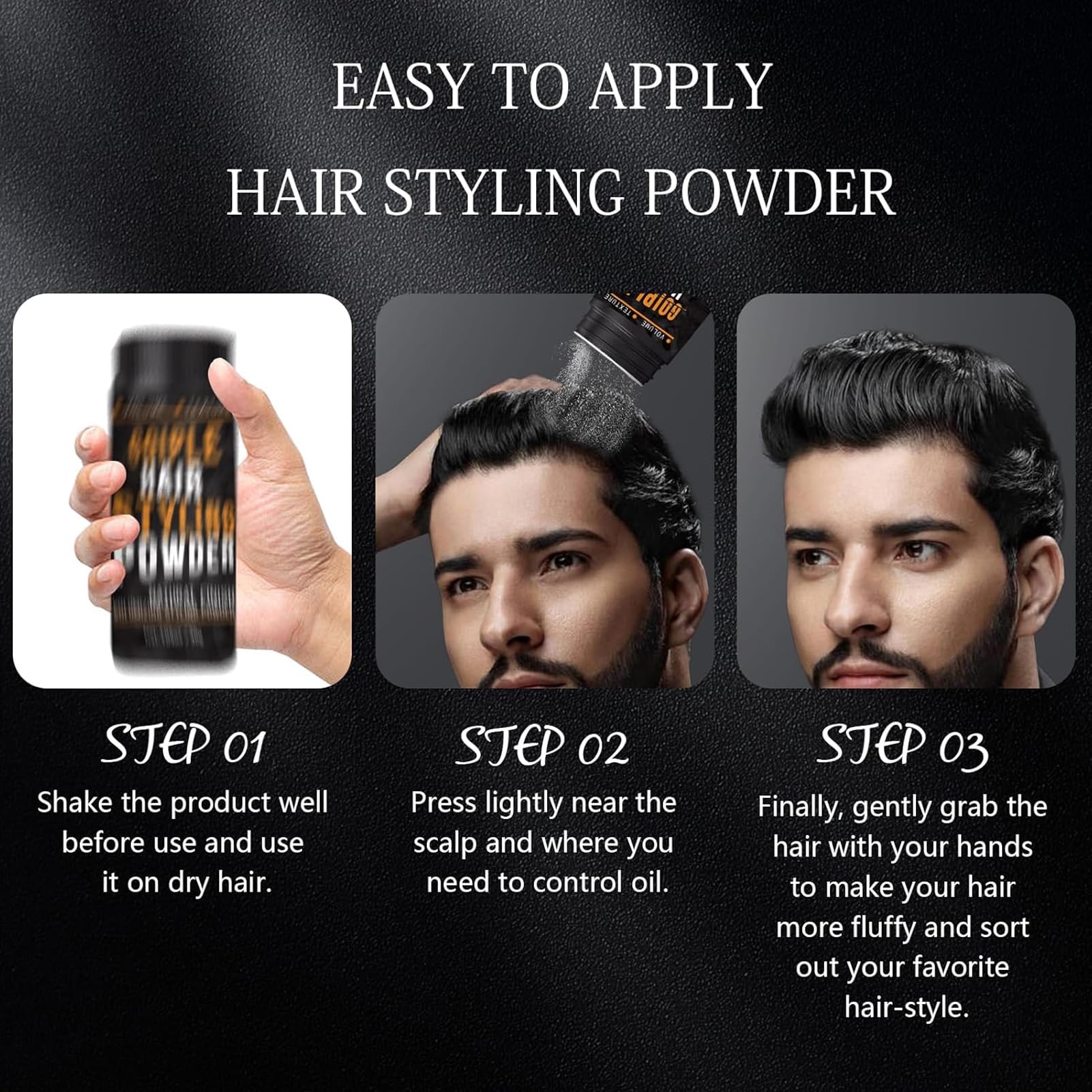 Goiple extra strong hold shot illustrating long-lasting hairstyle control.