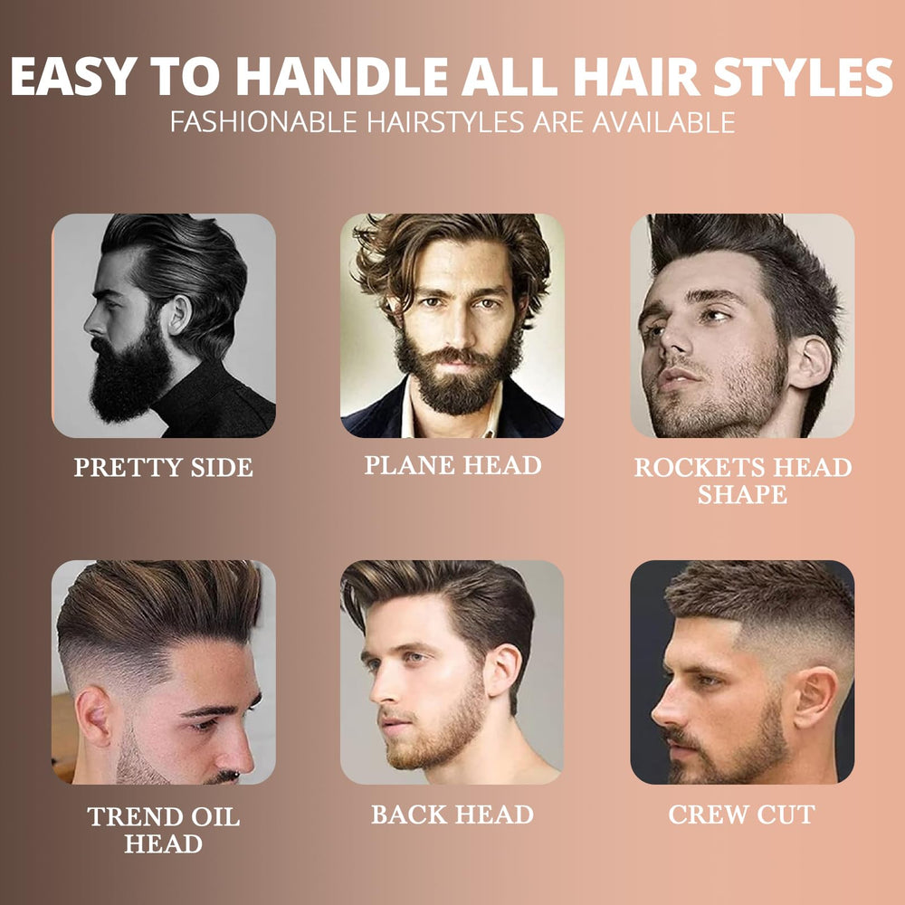 Goiple styling for men with matte clay suitable for all hair types.