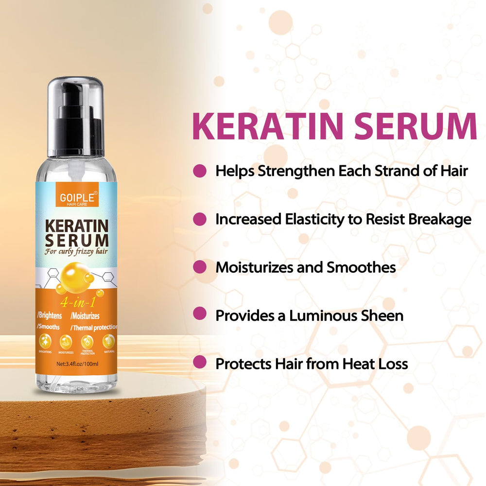 Goiple hair growth oil bottle suggests nourished roots