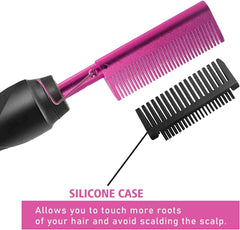 Goiple keratin serum bottle supports frizz control during styling.