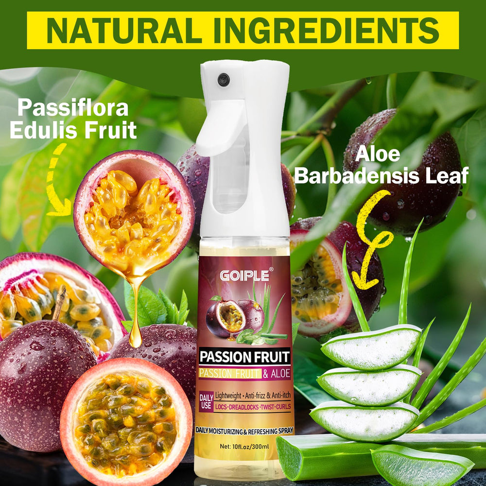 Goiple Loc Moisturizing Spray anti-itch relief for itchy scalps and dry locs.
