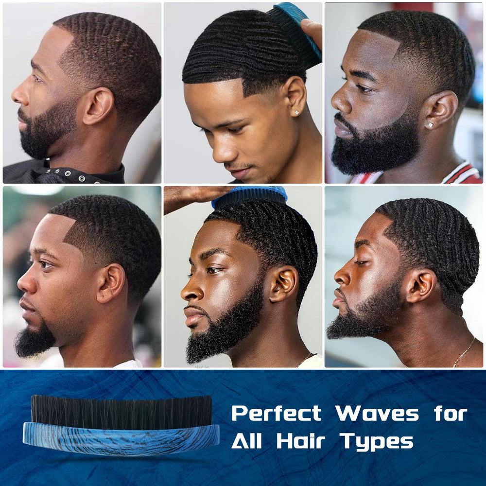 Goiple pre-workout waves prep with palm brush for setting texture.