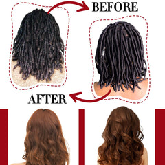 Goiple Rose Water Hair Scalp Moisturizer nourishes locs with gentle hydration.