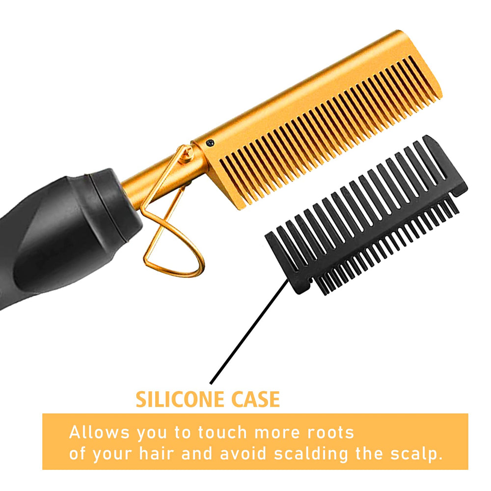 Goiple travel set with deluxe comb and accessories on display