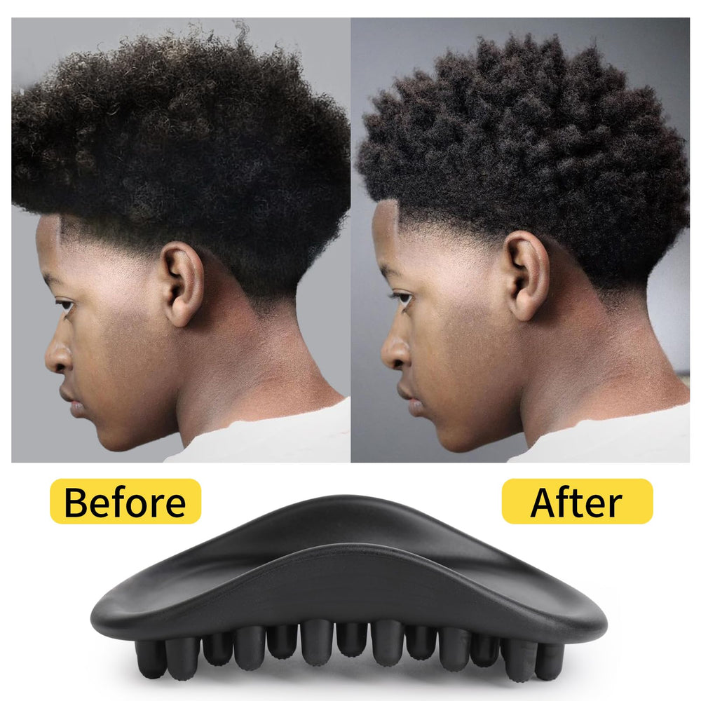 Goiple Twist Styler Brush round head helps precise twists.