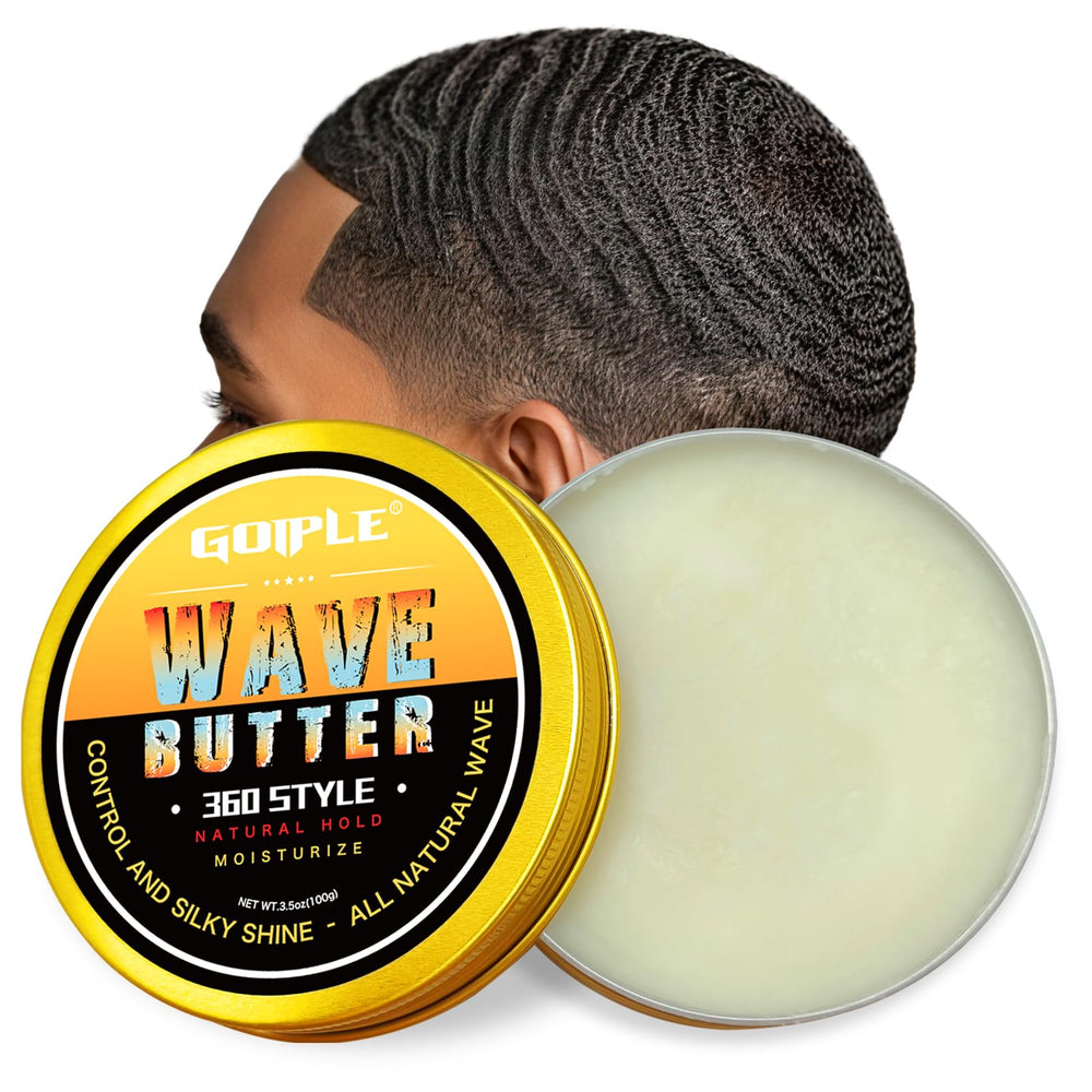 Goiple Wave Butter 360 Wave Bottle shown for defined waves and premium packaging.