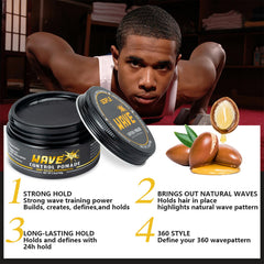 Goiple Wave Butter texture swatch reveals creamy non-greasy finish and flexible hold