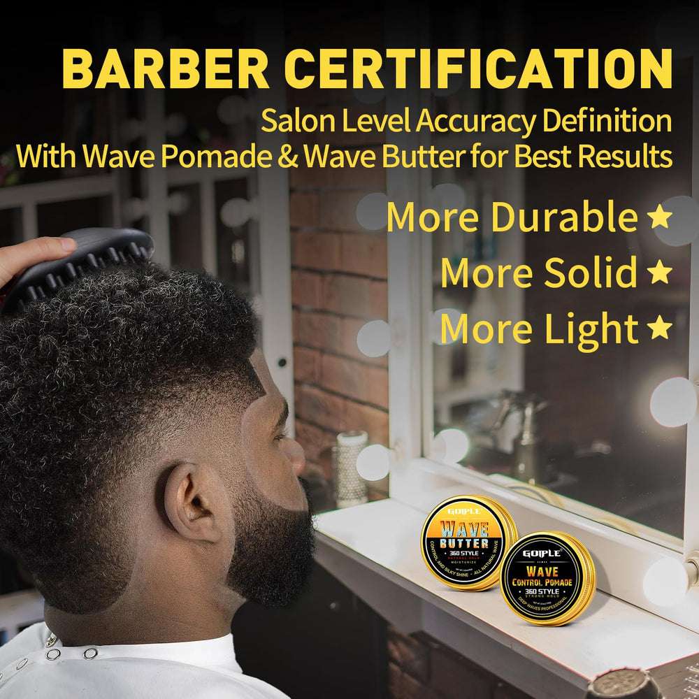 Goiple Wave Pomade twist sponge brush washable design for easy cleanup