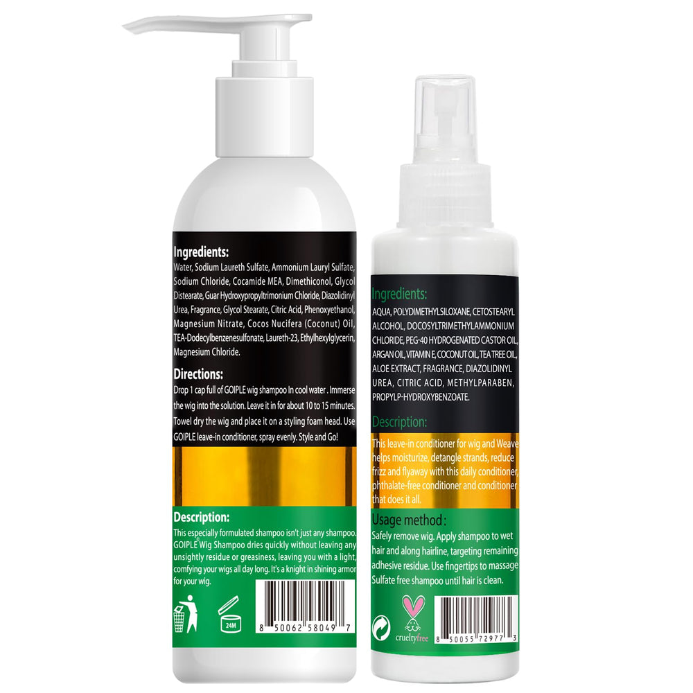 Goiple wig care routine keeps synthetic wigs ready for daily wear or events.