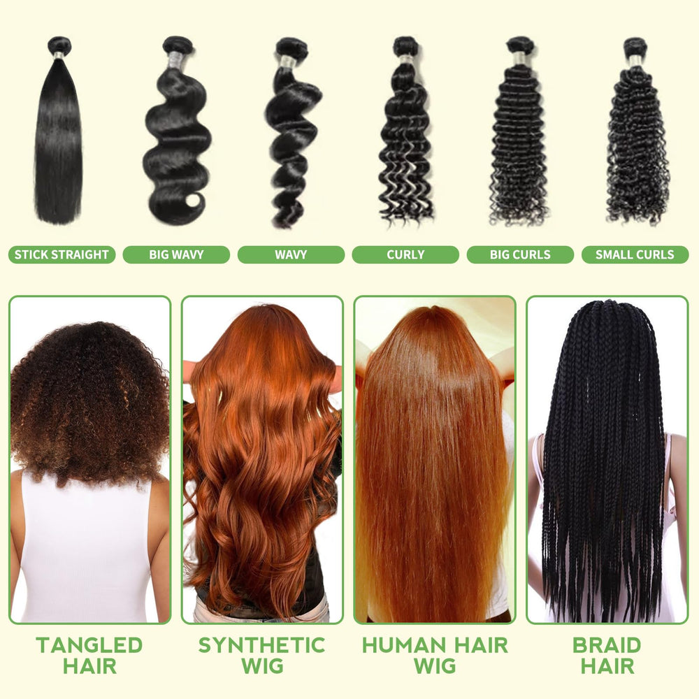 Goiple Wig Milk Spray application mist eases detangling on busy mornings