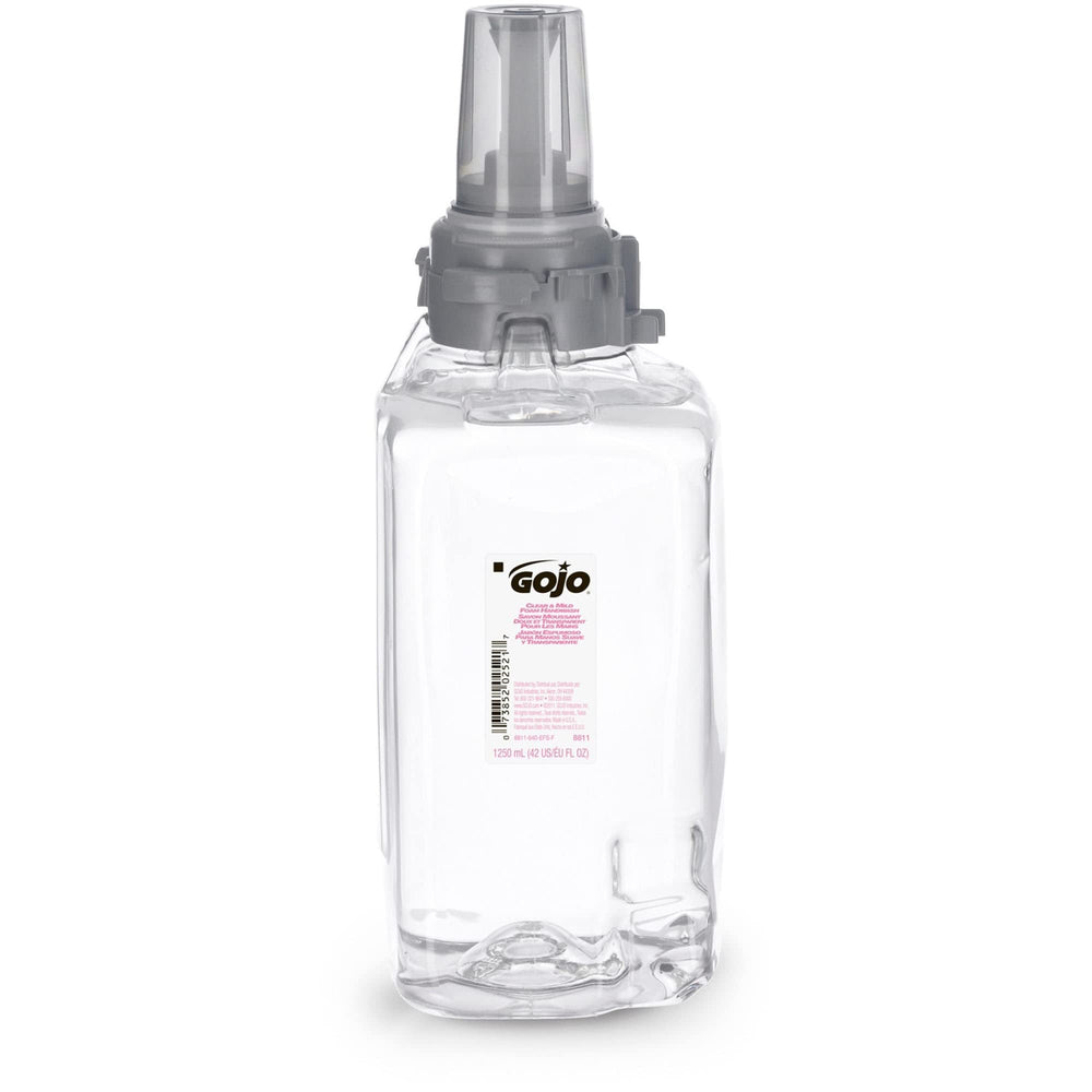 GOJO EcoLogo certified symbol on packaging, eco-friendly choice