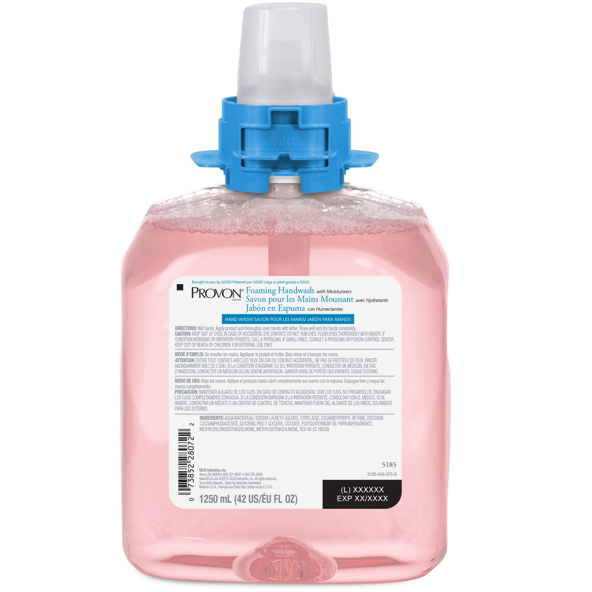 GOJO ProVON EcoLogo-certified label signals eco-friendly, biobased product.