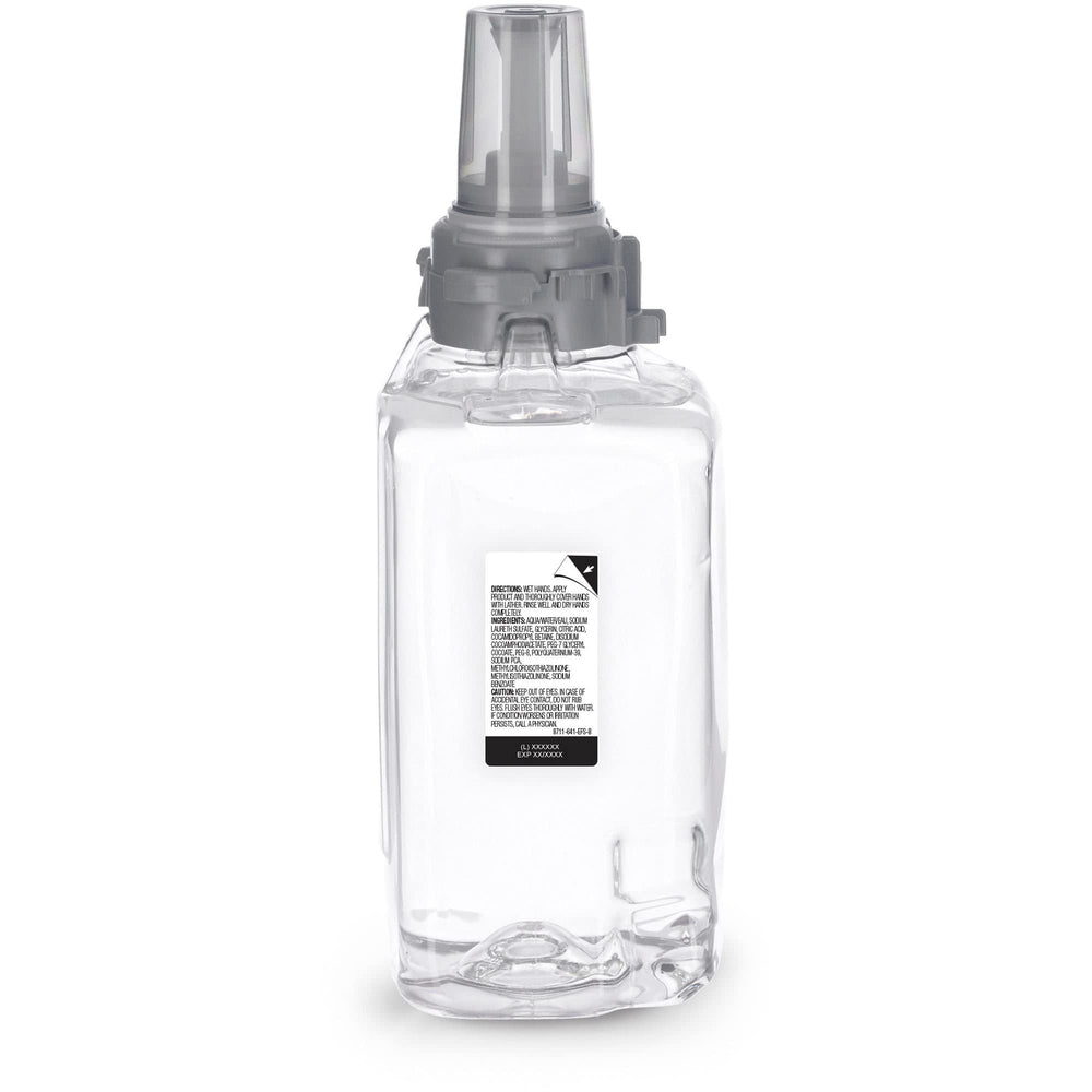 GOJO sanitary sealed refill with dispensing valve, locks out germs