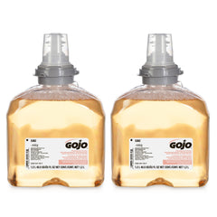 GOJO TFX premium foam handwash bottle enables quick, effective hand cleansing.