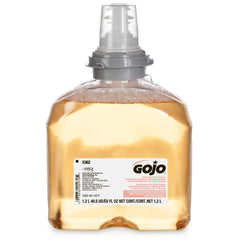 GOJO TFX sanitary sealed refill valve protects integrity during refills.