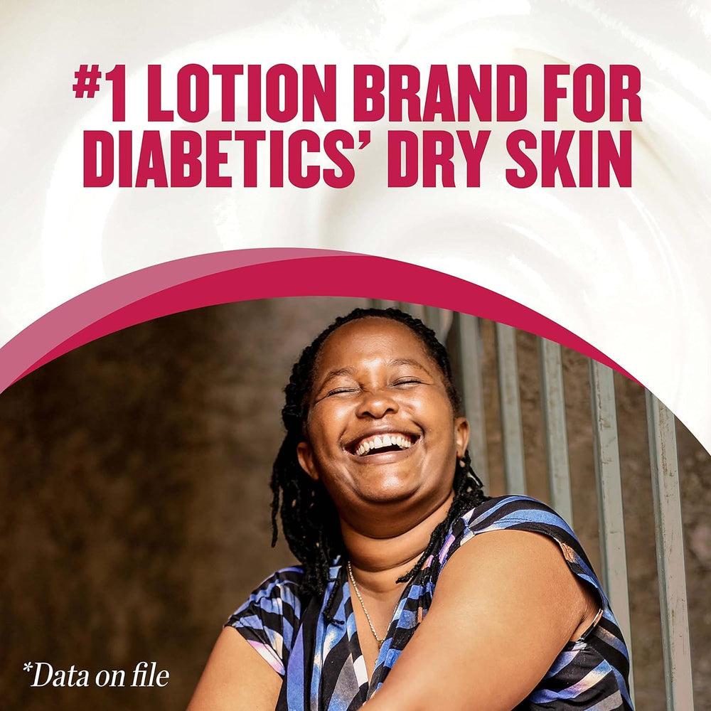 Close-up of Gold Bond Diabetics Foot Cream texture suggesting long-lasting hydration.