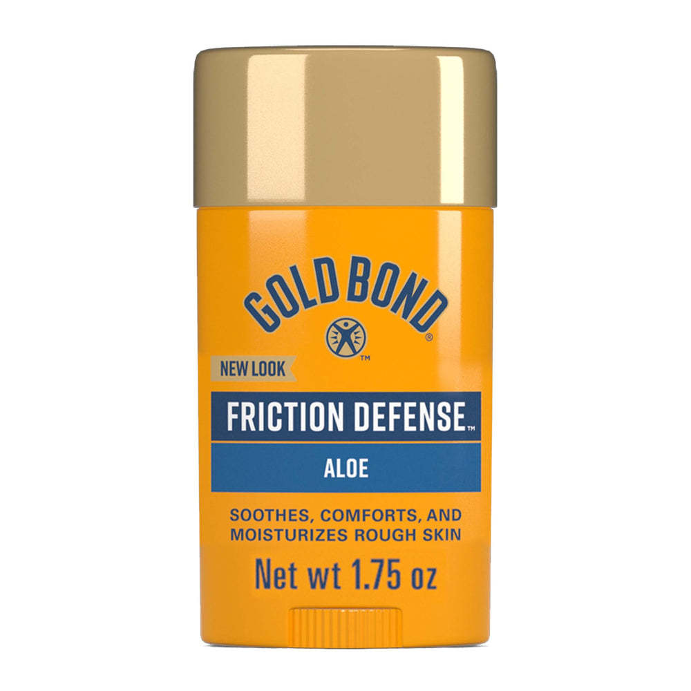 Gold Bond front packaging showing stick and benefits