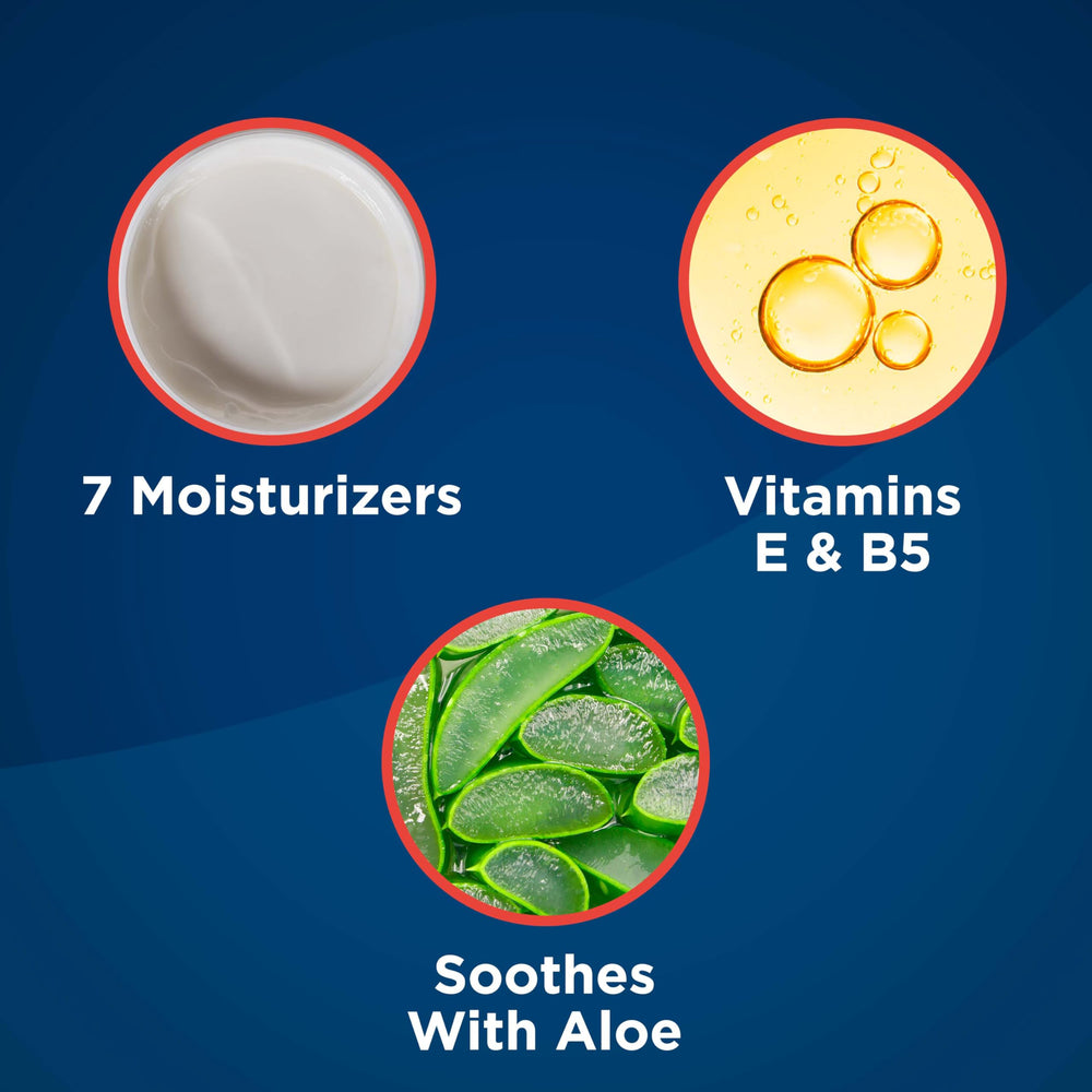 Gold Bond Medicated Anti-Itch Lotion ingredients panel highlights aloe and vitamins